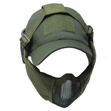 Tactical Foldable Mesh Mask with Cap tactical caps  