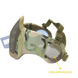 Tactical Foldable Mesh Mask with Cap tactical caps  BushLine