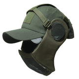 Tactical Foldable Mesh Mask with Cap tactical caps  BushLine