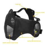 Tactical Foldable Mesh Mask with Cap tactical caps  BushLine
