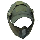 Tactical Foldable Mesh Mask with Cap tactical caps  BushLine