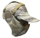 Tactical Foldable Mesh Mask with Cap tactical caps BushLine AT