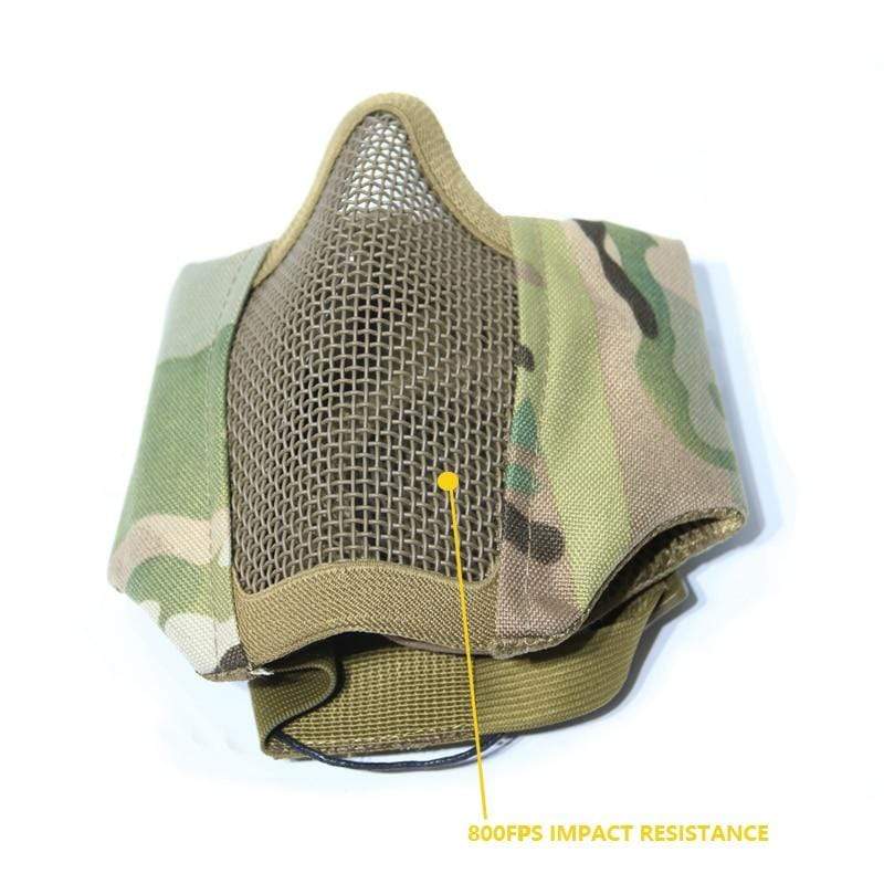 Tactical Foldable Mesh Mask with Cap tactical caps  BushLine