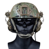 Tactical Helmet 2 way Radio Headset Helmet & Pack Accessories  BushLine