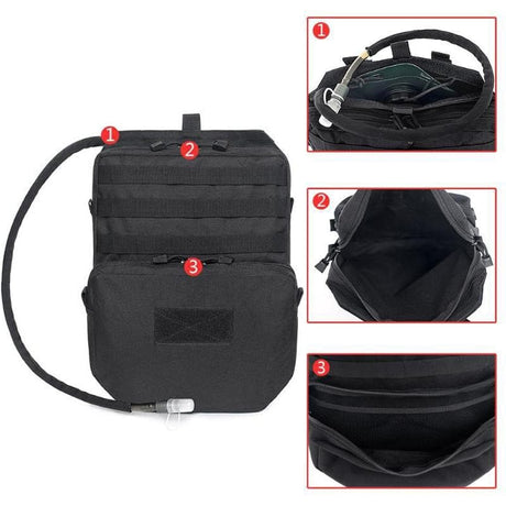 Tactical Molle Hydration Vest Backpack Survival BackPacks  