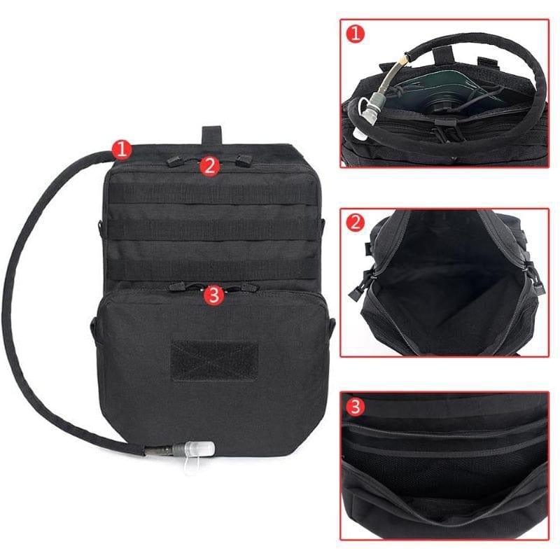 Tactical Molle Hydration Vest Backpack Survival BackPacks  BushLine