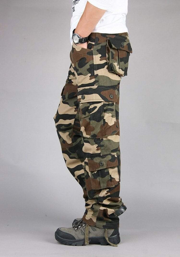 Tactical Rugged Cotton Cargo Pants Cargo Pants  BushLine