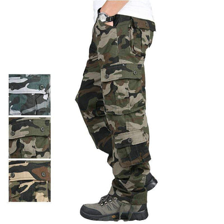 Tactical Rugged Cotton Cargo Pants Cargo Pants  BushLine
