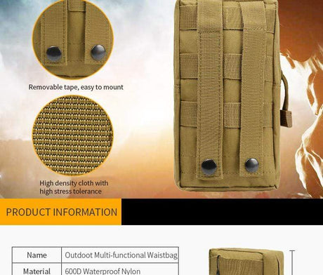 Tactical Utility Bags Vest/Waist (Molle) Helmet & Pack Accessories  