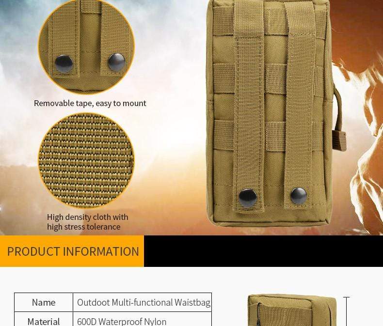 Tactical Utility Bags Vest/Waist (Molle) Helmet & Pack Accessories  BushLine