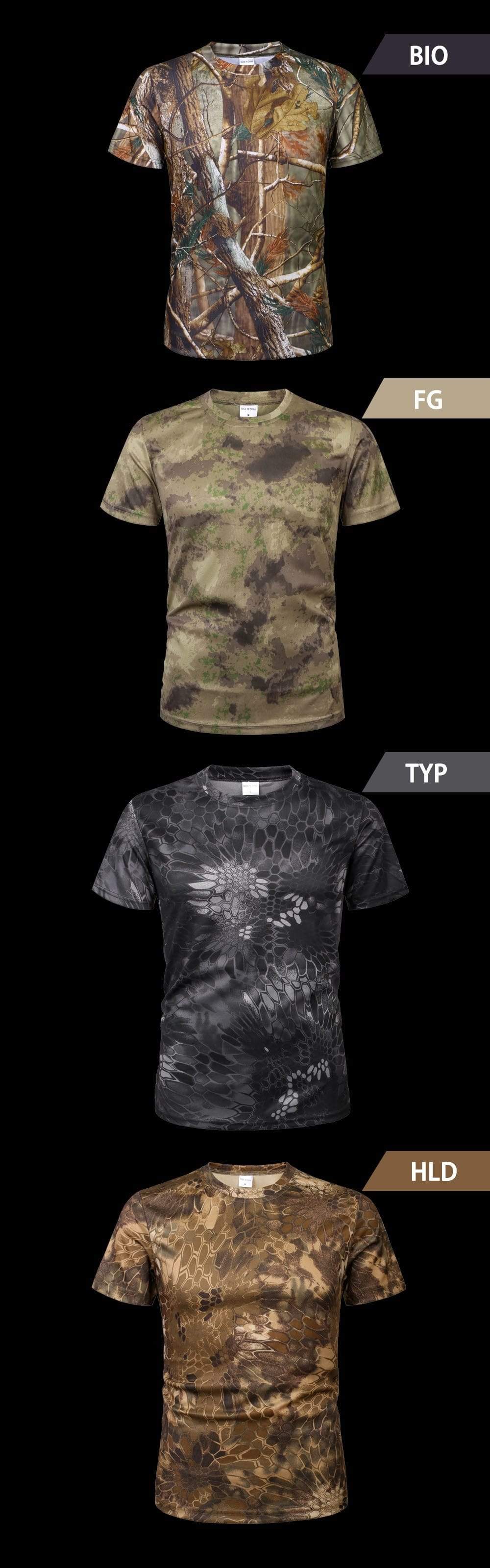Tee Shirt - Fast Dry & Breathable tacticle clothing  BushLine