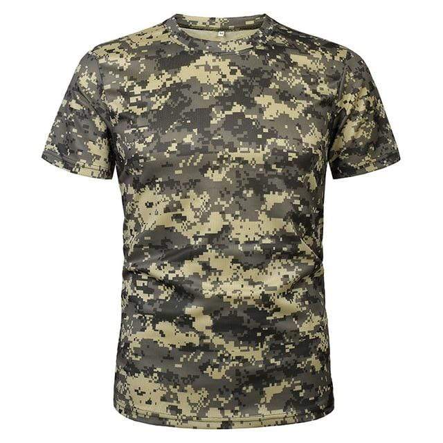 Tee Shirt - Fast Dry & Breathable tacticle clothing BushLine ACU S