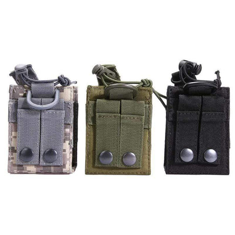 Two Way Radio Holster (Molle) Helmet & Pack Accessories  