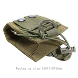 Two Way Radio Holster (Molle) Helmet & Pack Accessories  BushLine