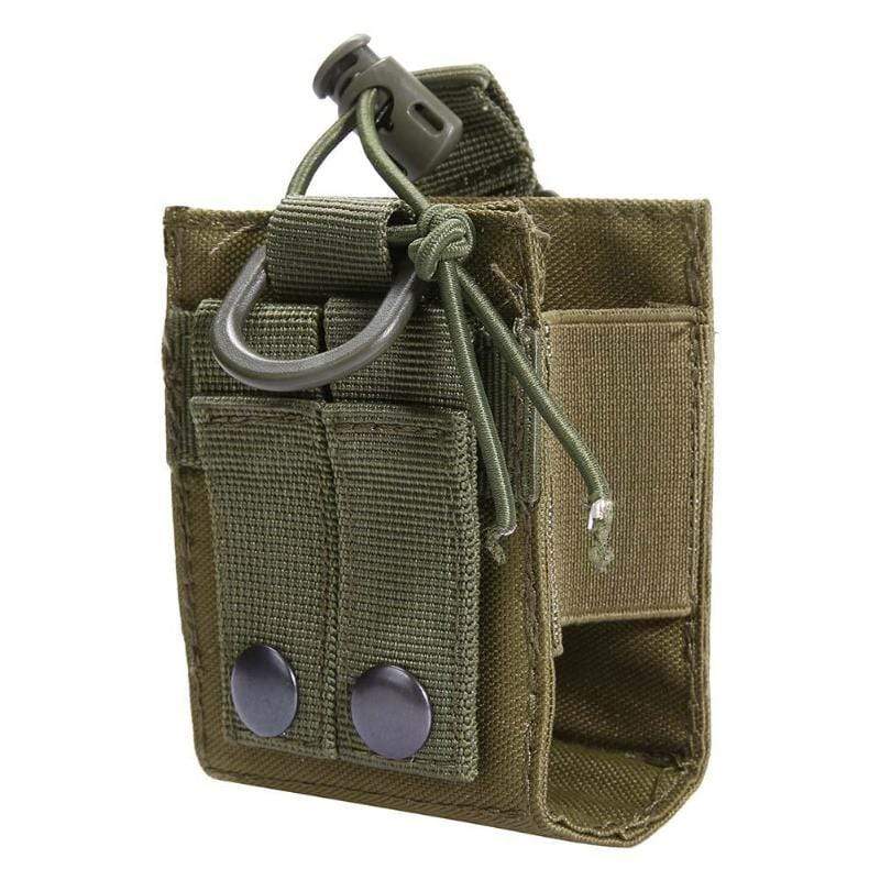 Two Way Radio Holster (Molle) Helmet & Pack Accessories  BushLine
