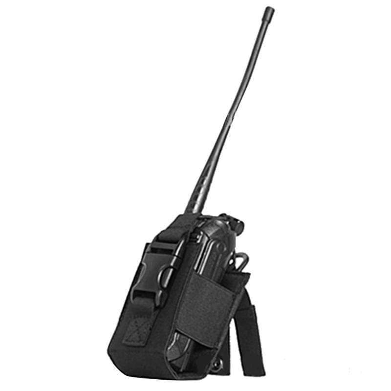 Two Way Radio Holster (Molle) Helmet & Pack Accessories  BushLine