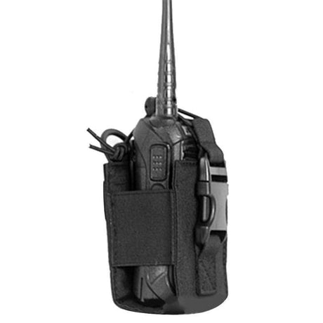 Two Way Radio Holster (Molle) Helmet & Pack Accessories  BushLine