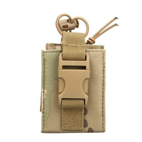 Two Way Radio Holster (Molle) Helmet & Pack Accessories BushLine CP Camo
