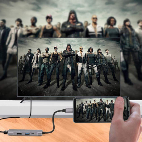USB C to HDMI Adapter Hub Dock Phone Laptops TVs Smart Technology  BushLine