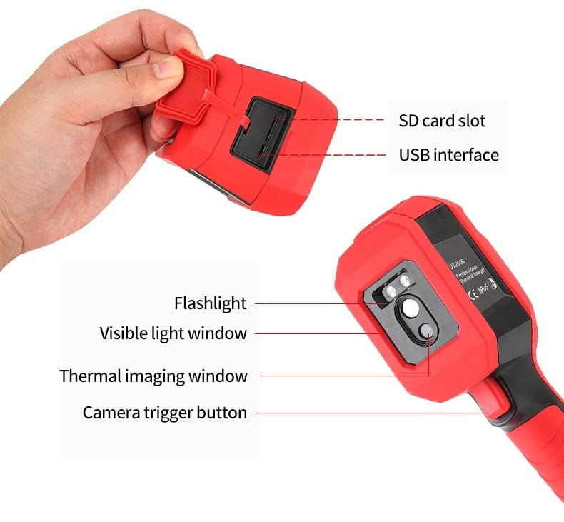 UTi260B Infrared Thermal Imager 256 x192 + Macro Lens thermal vision  BushLine