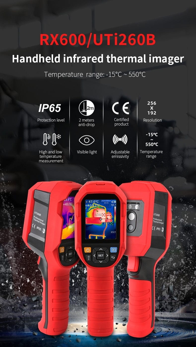 UTi260B Infrared Thermal Imager 256 x192 + Macro Lens thermal vision  BushLine