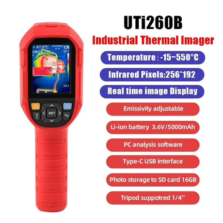 UTi260B Infrared Thermal Imager 256 x192 + Macro Lens thermal vision  BushLine