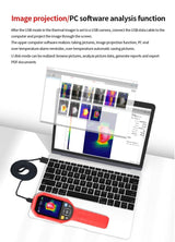 UTi260B Infrared Thermal Imager 256 x192 + Macro Lens thermal vision  BushLine