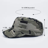Unisex Camo Adjustable Cap Hat tactical hats  BushLine