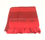Unisex Cotton Scarves - Bandanna army surplus BushLine RED
