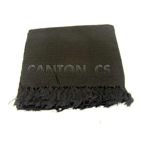Unisex Cotton Scarves - Bandanna army surplus BushLine Black
