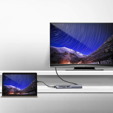 Universal Docking Station Hub 4K Video Output USB C Hdmi Smart Technology  