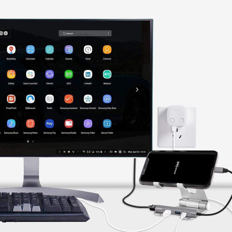 Universal Docking Station Hub 4K Video Output USB C Hdmi Smart Technology  