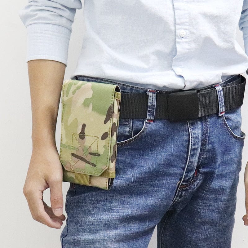 Universal Rugged Wear Phone Holster Molle phone stuff  BushLine