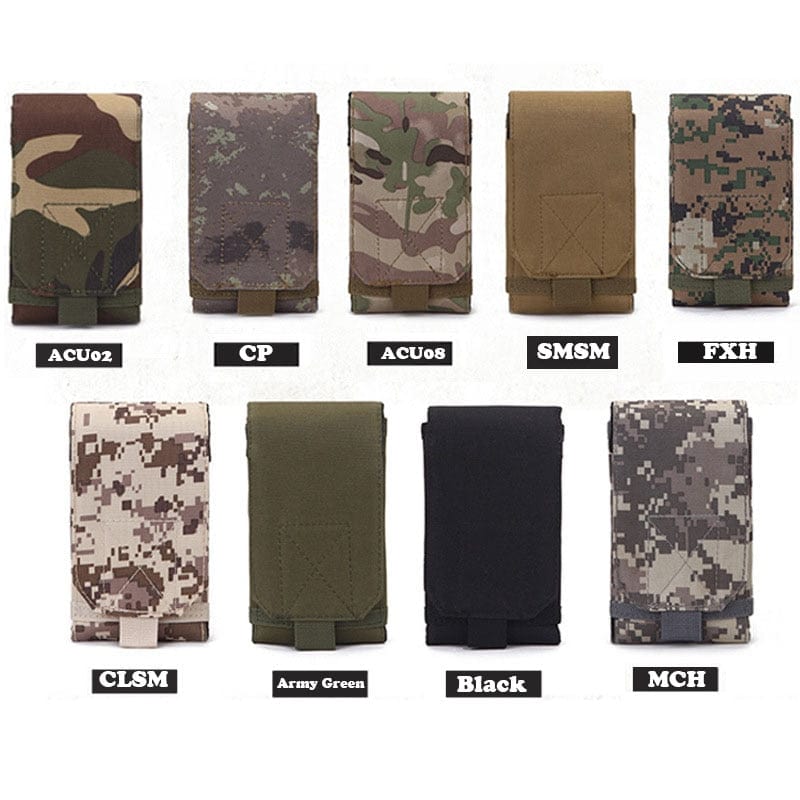 Universal Rugged Wear Phone Holster Molle phone stuff  BushLine