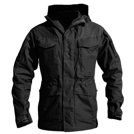 Upgraded M65 Tactical Field Jacket Clothing BushLine Black S