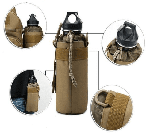 Utility Water Bottle Pouch Helmet & Pack Accessories  