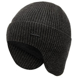 Warm up Wool Beanie with Earflaps Thermal & Wool Beanies  BushLine