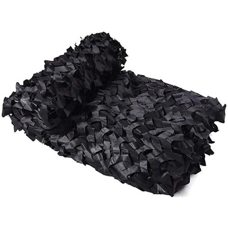 Woodland & Bush Camouflage Sun Shade Netting army surplus BushLine black 2x2m