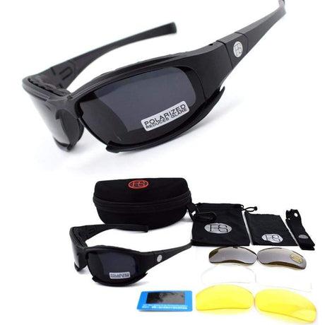X7 Polarized Glass's 4 Lens Optics  