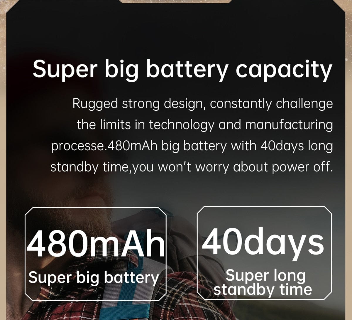 Xiaomi GPS Bluetooth GPS Smart Sports Watch 480mAh Battery Watchs  