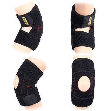 Adjustable elbow support wrap