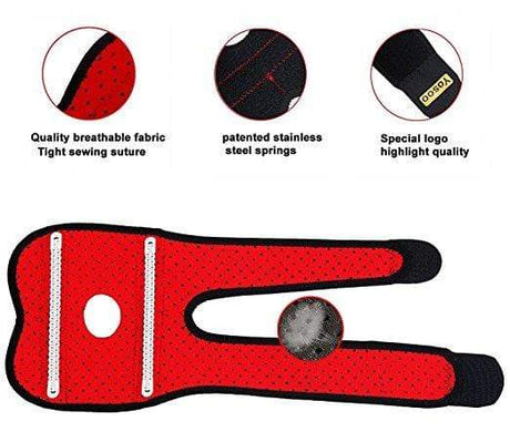 Adjustable elbow support wrap
