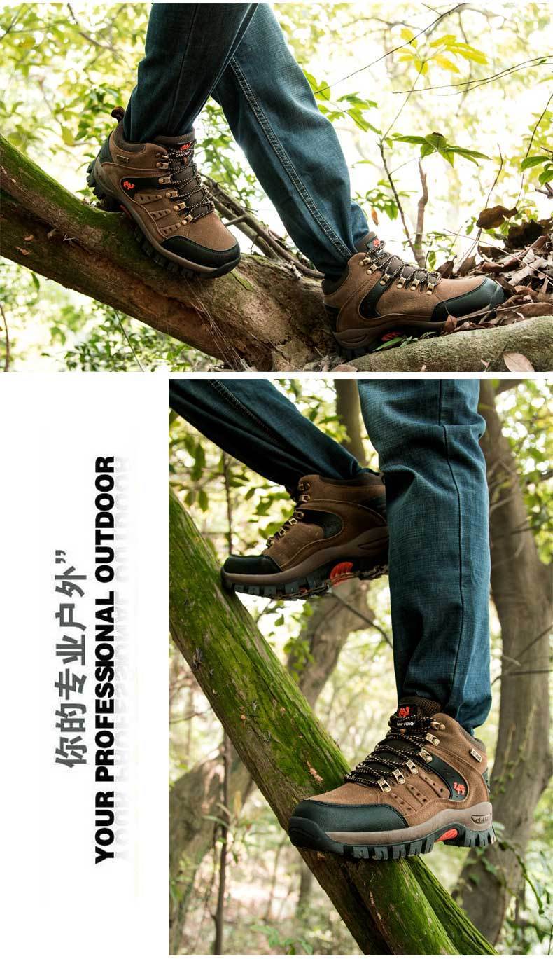 Outdoor Ankle Protection Hiking Boots 2023 Adventure Footware BushLine   