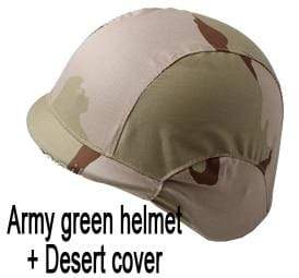 M88 High-Strength ABS Military Helmet + Cloth Cover army Surplus BushLine 3 Desert 1  