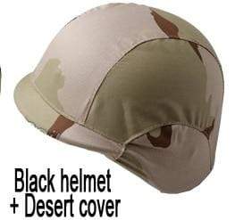 M88 High-Strength ABS Military Helmet + Cloth Cover army Surplus BushLine 3 Desert  