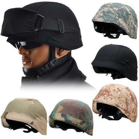M88 High-Strength ABS Military Helmet + Cloth Cover army Surplus BushLine   