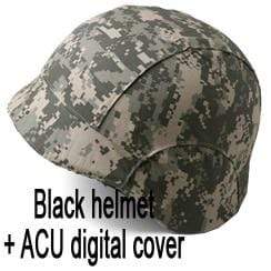 M88 High-Strength ABS Military Helmet + Cloth Cover army Surplus BushLine ACU  