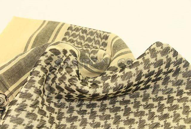 Unisex Cotton Scarves - Bandanna army surplus BushLine Beige  