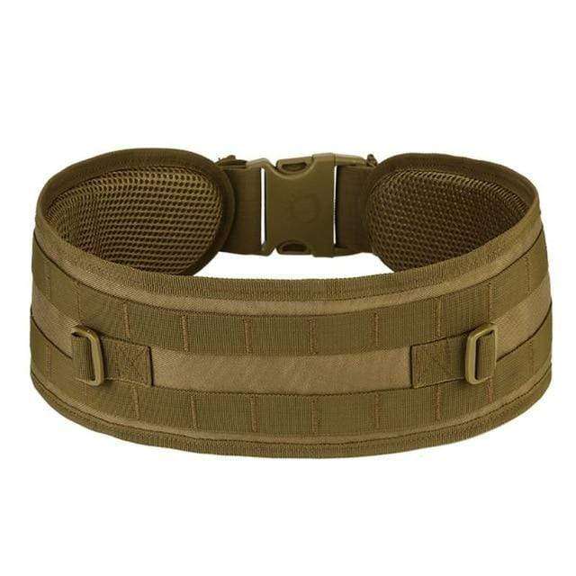 Molle Waist Belt Padded Multi-Use Helmets & Packs BushLine Khaki  