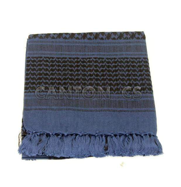 Unisex Cotton Scarves - Bandanna army surplus BushLine Bule  